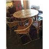 Image 1 : Oak Country Table with Chairs