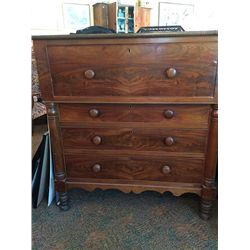 19th Century Butler's Chest with Pull Out Desk