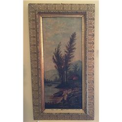 19th Century Antique Oil Painting
