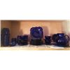 Image 1 : Cobalt Blue Glass Lot
