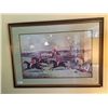 Image 1 : Vintage Hunt Scene Print