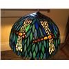 Image 6 : Leaded Glass Table lamp