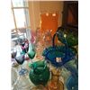 Image 5 : Colored Glass Lot