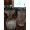 Image 5 : Crystal and Cut Glass Lot