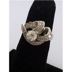 14kt White Gold Diamond Ring