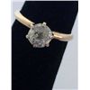 Image 4 : Estate 14kt Gold Solitaire Diamond
