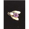 Image 2 : Estate 14kt Gold Ladies Pin