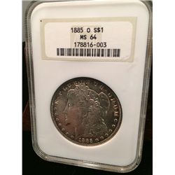 1885-O Morgan Silver Dollar