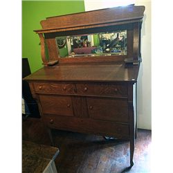Antique Mahogany Buffet