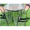 Image 2 : Wrought Iron Table and Chairs
