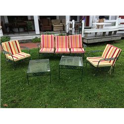 Vintage Wrought Iron Set