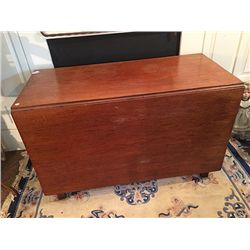 19thc. George III Mahogany Drop Leaf Table