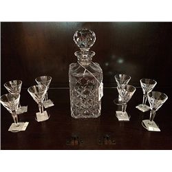 Tiffany Cut Crystal Decanter
