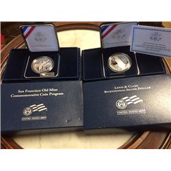 2 Proof Coins