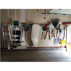 Tools located in the Garage