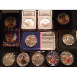 Collection of American Silver Eagles