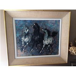 Horses by Denes De Holesch