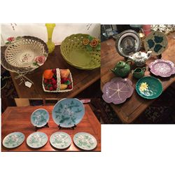 Capodimonte & Majolica Lot