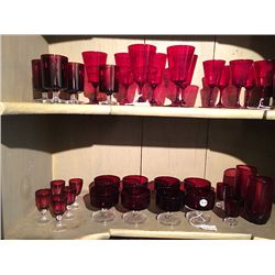 Luminarc French Ruby Glass