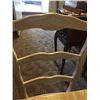 Image 3 : Italian Style Beachwood Table & Chairs