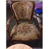 Image 4 : Needlepoint Chair and 2 tables