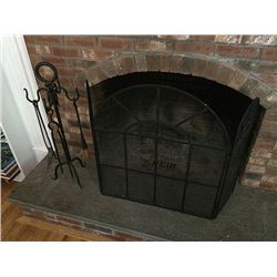 Wrought Iron Fireplace Utensils