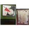 Image 1 : Russion Pop Art & Framed Map
