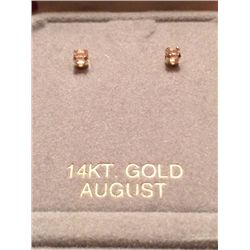 St. Jude's; Birthstone Earrings