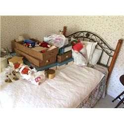 Iron and Wood Bed