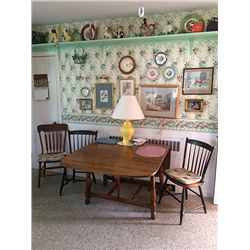 Drop Leaf Table and Chairs