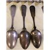Image 3 : Antique Coin Silver Spoons