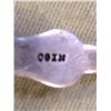 Image 5 : Antique Coin Silver Spoons