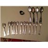 Image 7 : Antique Coin Silver Spoons