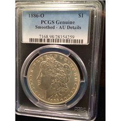 1886-O Morgan Silver Dollar