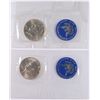 Image 3 : (4) BLUE IKE DOLLARS 40% SILVER (71, 72, 73, 74)