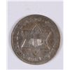 Image 1 : 1851-O THREE CENT SILVER VG/F