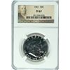 Image 1 : 1961 FRANKLIN HALF DOLLAR, NGC PROOF-67