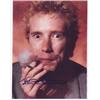 Image 1 : An 8" x 10" color photo,  hand signed by ex Sex Pistols singer Johnny Rotten.…