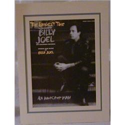 Sheet music booklet "The Longest Time" hand signed by Billy Joel.  This is a booklet of sheet mus…