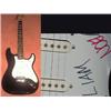 Image 1 : Replica guitar signed by Liam and Noal from Oasis buyer pays all shipping letter of authenticity …