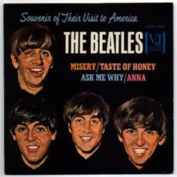 The Beatles "Souvenir of Their Visit to America" EP on Vee-Jay records in mint, unused condition.…