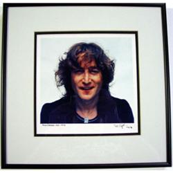 An original, 8" x 10", color photograph by Bob Gruen Titled " Walls & Bridges Portrait - NYC 1974…
