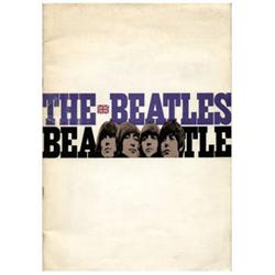 The Beatles Budokan Japanese Program.  The Beatles In Japan 1966.  Large format 30 page Japanese …