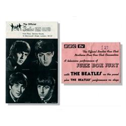 Northern Area Fan Club Convention Prog and Tic. 7 December 1963.  Four page programme for a speci…