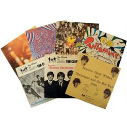 Beatles Fan Club Christmas Flexi’s Complete Set.Fan Club Christmas Flexi’s. All are complete with…