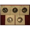 Image 1 : 3. Set Of 5 2008-S Proof 90% Silver Statehood Quarters – Ok, Nm, Az, Hi, AK
