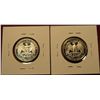 Image 2 : 18. (2) Proof 90% Silver Washington Quarters – 1992-S & 1995-S