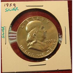 20.1959 P Proof Franklin Half