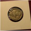 Image 2 : 42. 1915 D Buffalo Nickel. VG-8. Rare Date. Red Book value $32.00.