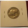 Image 2 : 43. 1924 D Buffalo Nickel. F-12. Rare Date. Red Book value $30.00.
